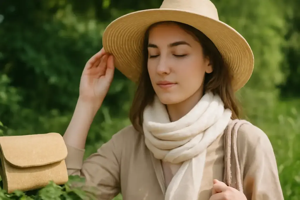Accessori moda in tessuti biologici: benefici concreti per la pelle e per l’ambiente