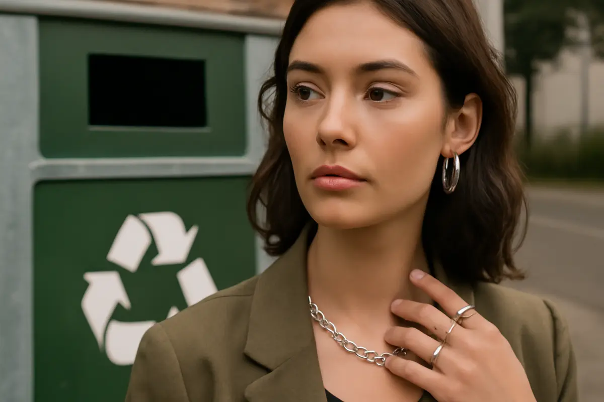 Gioielli in argento riciclato: vantaggi esclusivi che migliorano tanto il look quanto la coscienza