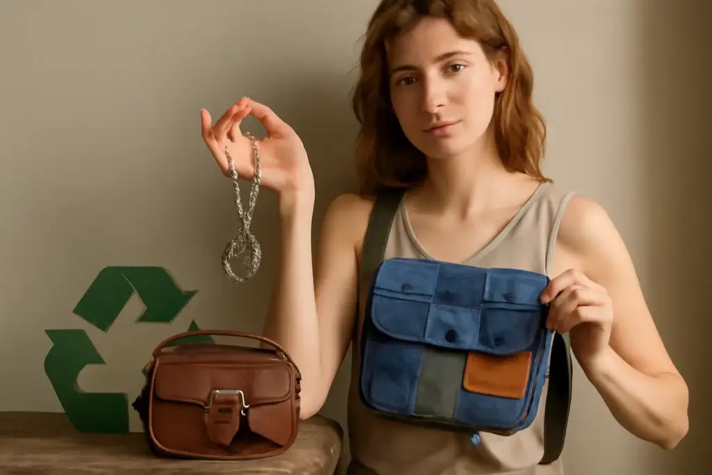 I benefici degli accessori upcycled: design unico e nessuno spreco, la moda circolare a portata di mano