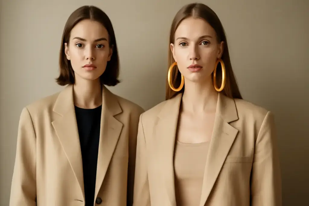 Cosa differenzia un accessorio oversize da uno esagerato? Linee guida per un look equilibrato
