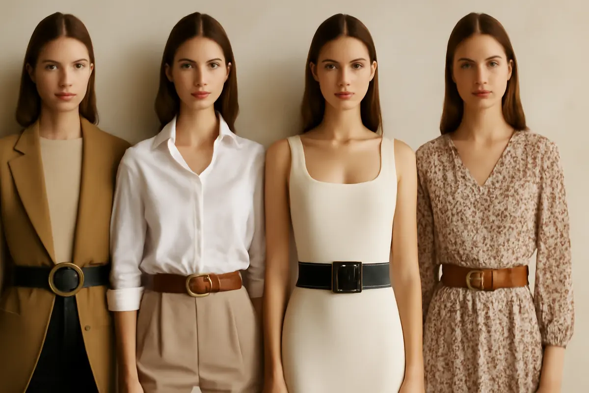 Cinture fashion: quali modelli scegliere per valorizzare ogni tipo di outfit?