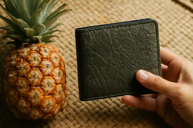 Fibra di ananas nei portafogli: soluzione innovativa e cruelty-free che pochi ancora conoscono