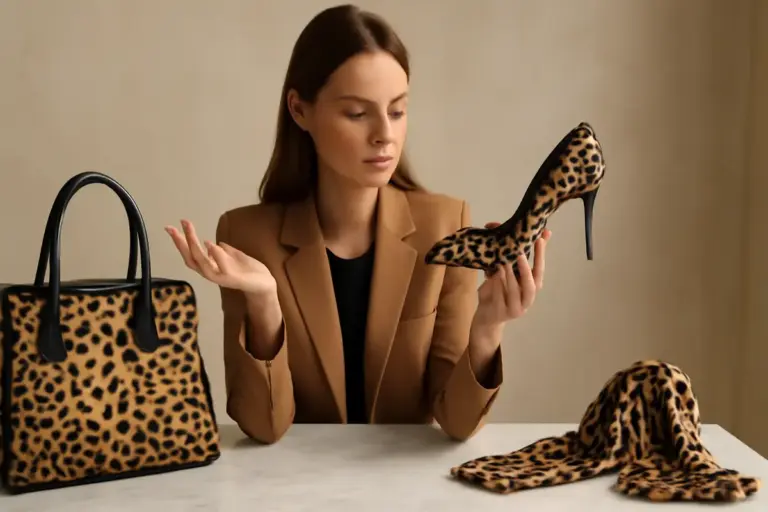 Come scegliere accessori con stampa animalier? Il limite da non superare per restare eleganti