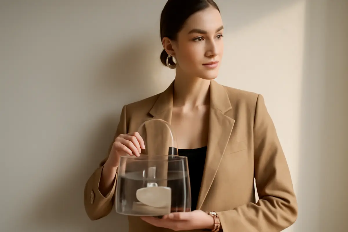 Qual è il modo migliore per indossare accessori trasparenti? Strategie utili per evitare errori di stile