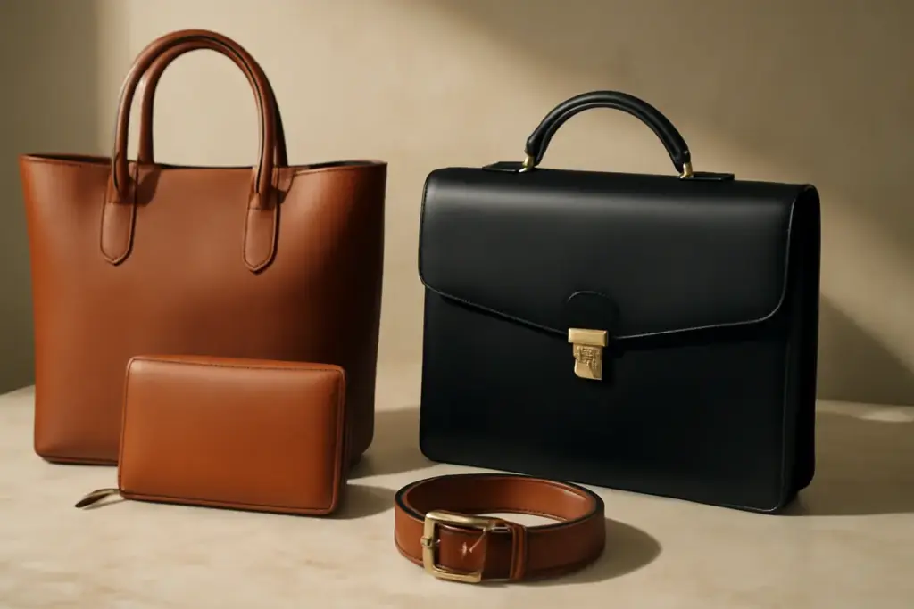 Scopri gli accessori in pelle: design senza tempo che aggiungono un tocco luxury