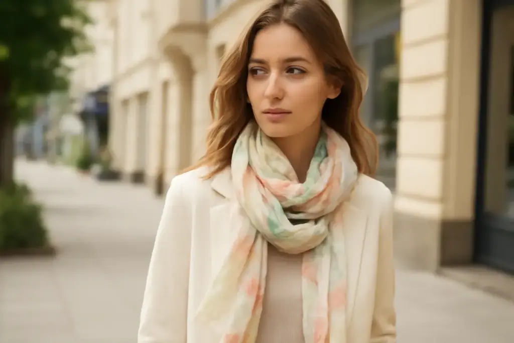 Sciarpe leggere primavera: perché sono l’accessorio segreto per look freschi e trendy
